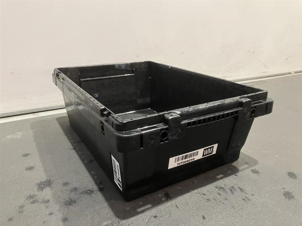 Schäfer stapelbak 600x400x200, zwart, occasie