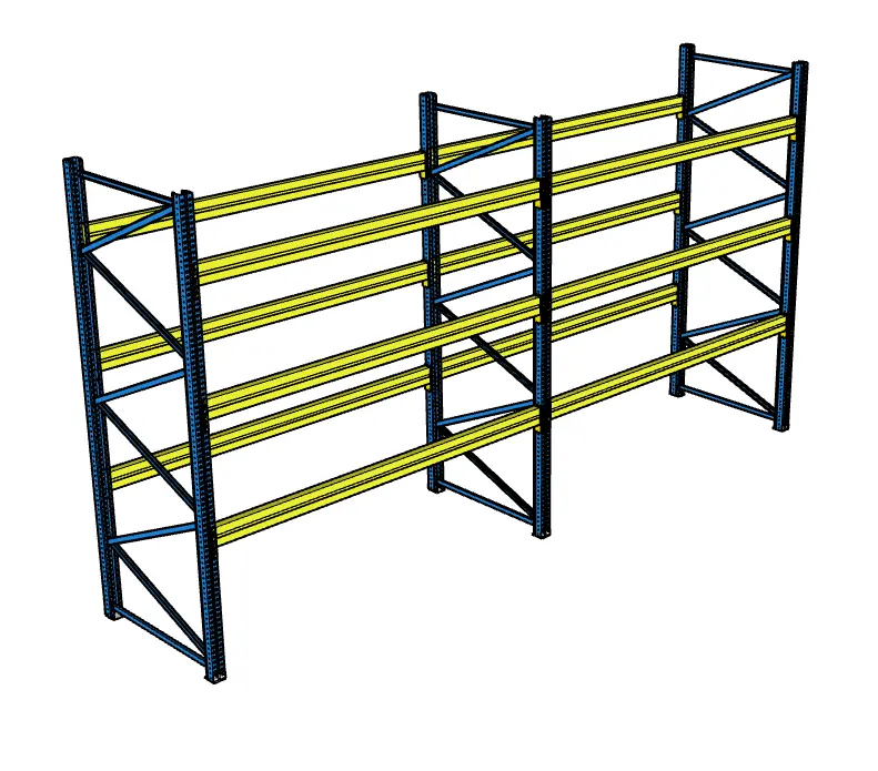 Jungheinrich palletstelling L5700 H3000 D1100 3nivNIEUW