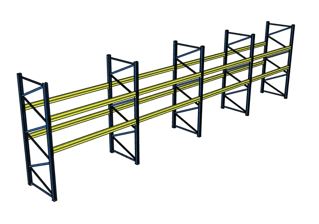 Jungheinrich palletstelling L11300 H3000 D11002nivNIEUW