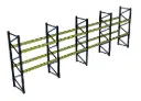 Jungheinrich palletstelling L11300 H4000 D11002nivNIEUW