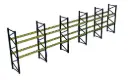 Jungheinrich palletstelling L14100 H4000 D11002nivNIEUW