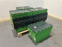 10 stapelbak met deksel 600x400x360, groen (250143)