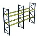 Jungheinrich palletstelling L5700 H4000 D1100 2nivNIEUW
