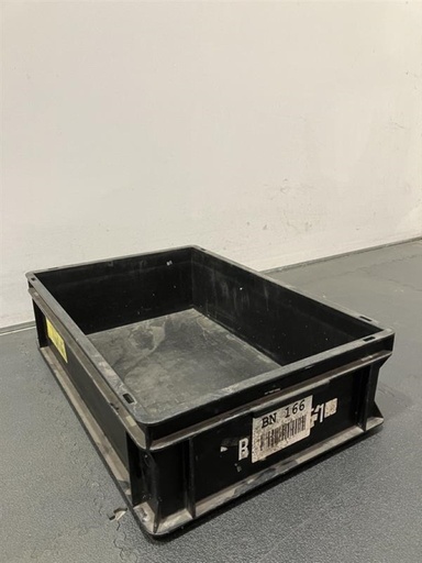 Schäfer stapelbak EF4120 400x300x120, zwart, occasie