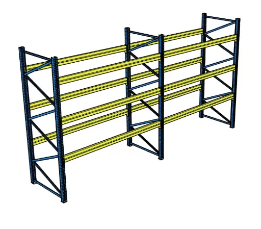 [241204] Jungheinrich palletstelling L5700 H3000 D1100 3nivNIEUW